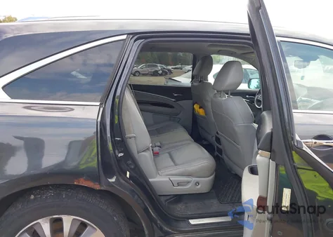 2015 Acura Mdx Technology Package z USA, uszkodzony, nr VIN 5FRYD4H47FB026948